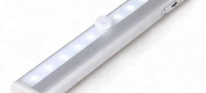 Как собрать и подключить светодиодную ленту с датчиком движения