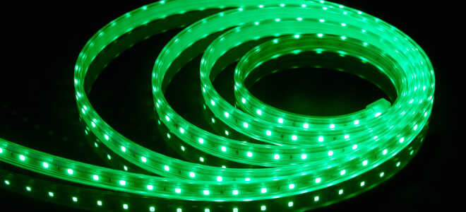 Подключение светодиодной ленты к сети 220 В без блока питания