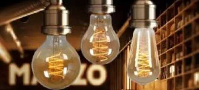 Характеристика и преимущества филаментных светодиодных ламп