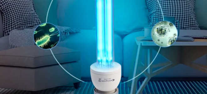 Ультрафиолетовая дезинфекция помещений — выбор правильной УФ лампы.