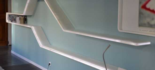 Выбор, особенности и монтаж светодиодной подсветки для полок