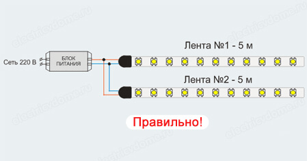 Параллельное подключение